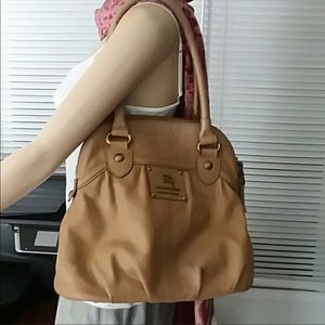 Authentic burberry bag brown leather bag